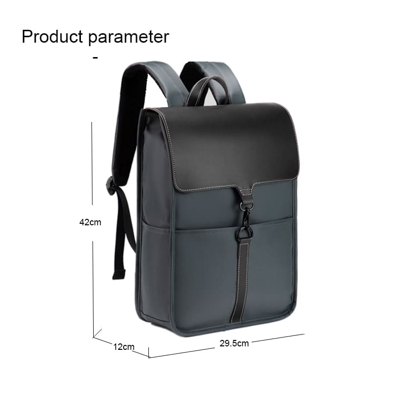 Business commute 16 "laptop waterproof backpack for professionals product size Image
