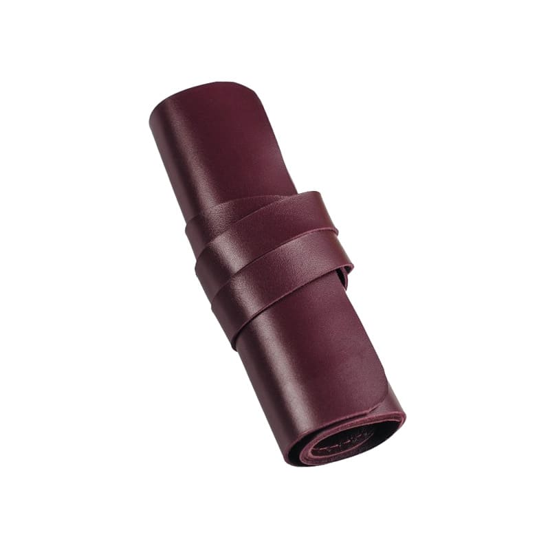 A wine red USB cable charger charging plug storage roll pack laptop accessories mouse case product image