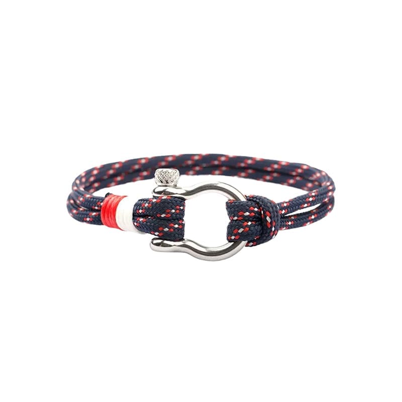 A u-lock Creative personality bracelet parachute rope lover bracelet gift