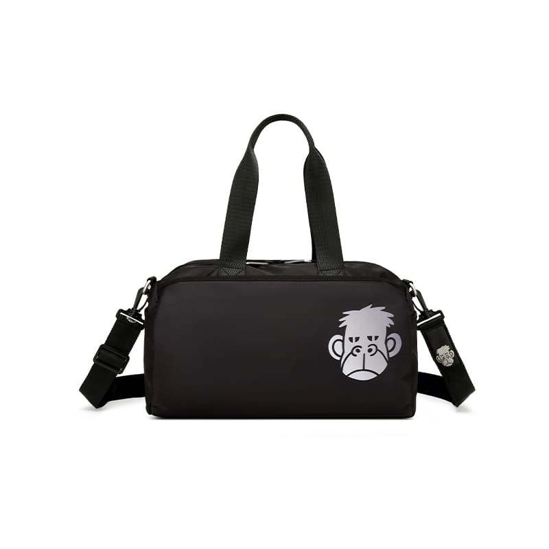A monkey pattern Light and large capacity travel bag handle gym bag crossbody sport bag