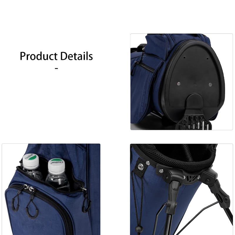 A Blue Professional lightweight golf backpack versatility golf bag clubs bag product Details
