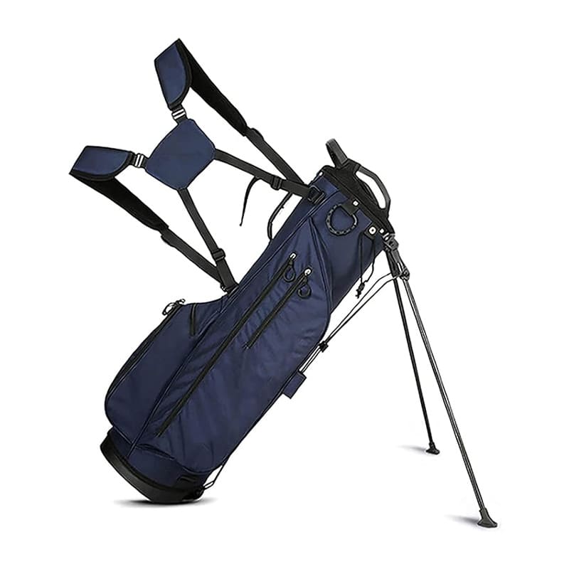 A Blue Professional lightweight golf backpack versatility golf bag clubs bag