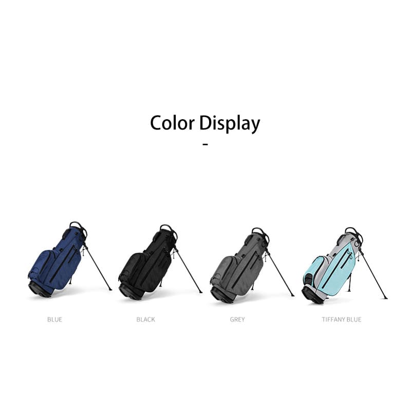 Professional lightweight golf backpack versatility golf bag clubs bag color display