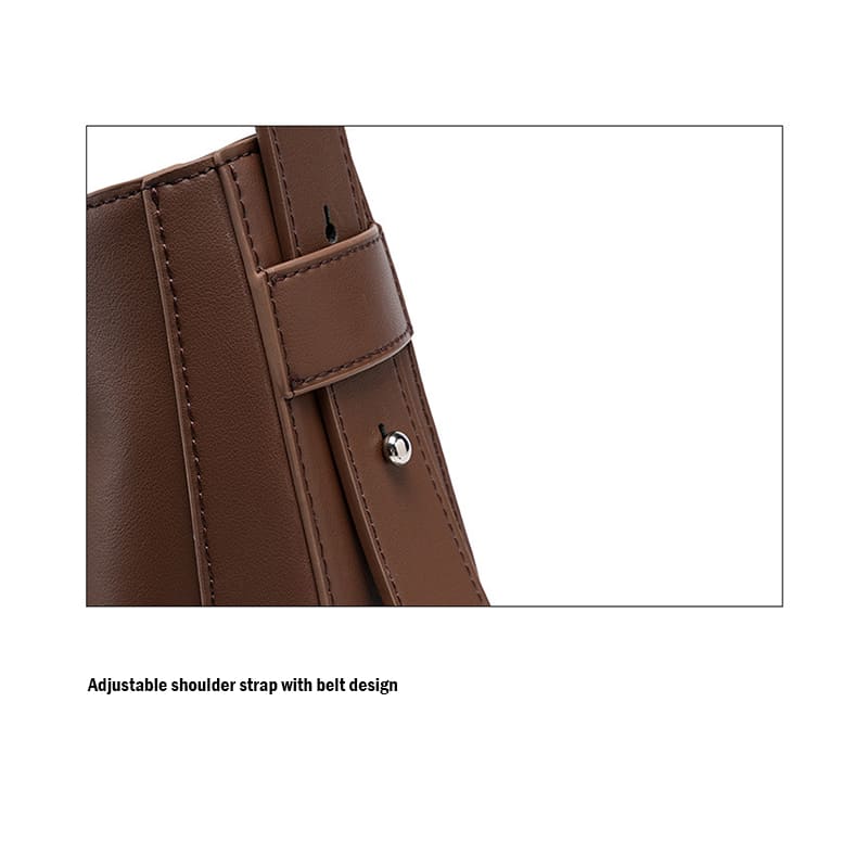 Retro For Women's Crossbody Bags Stylish cowhide leather shoulder bag Adjustable strap belt design