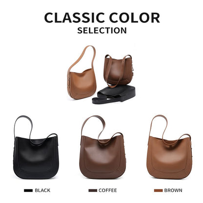 Retro For Women's Crossbody Bags Stylish cowhide leather shoulder bag color display