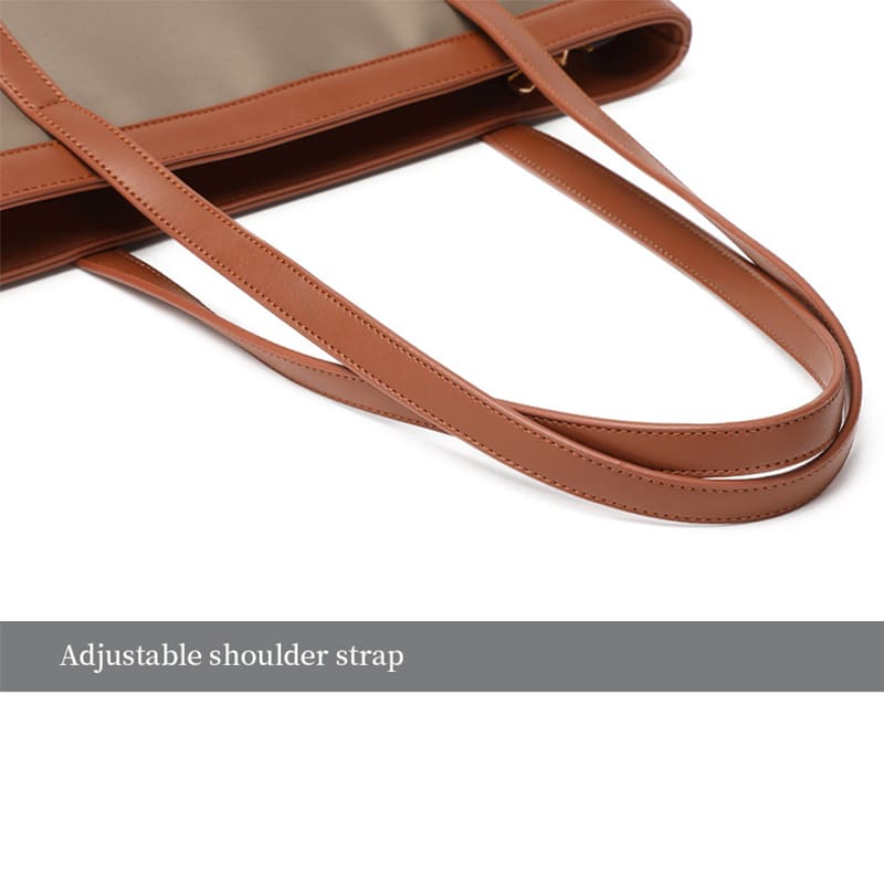 A brown Women Shoulder Bags Leisure Design Fashion Handbag & Stylish Tote Bag strap