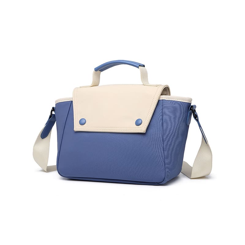 A blue Niche design crossbody Women Shoulder Bag Female Commuter Casual bag side