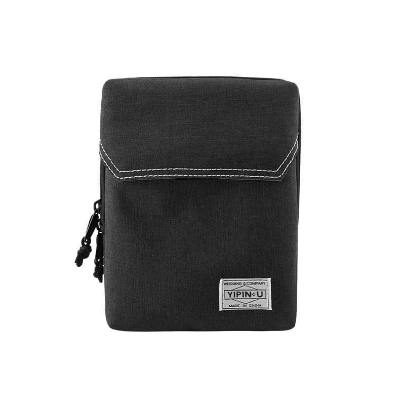 A Black Daily Oxford Shoulder Crossbody Small Bag for Minimalist carry-on bag
