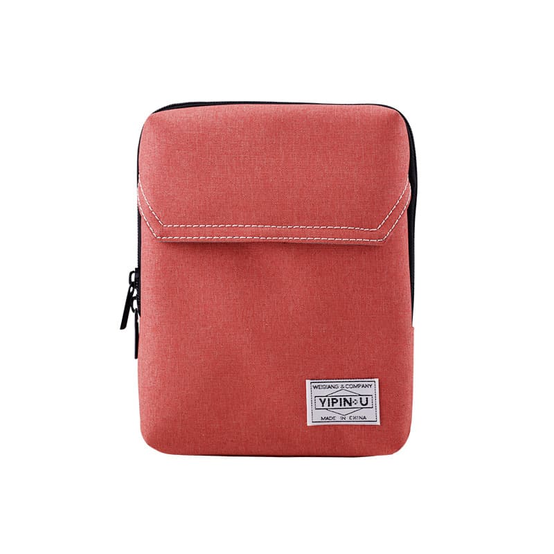 A Red Daily Oxford Shoulder Crossbody Small Bag for Minimalist carry-on bag